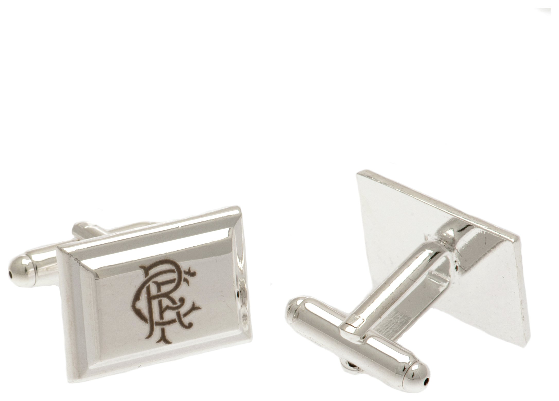 Silver Plated Rangers FC Crest Cufflinks. Reviews