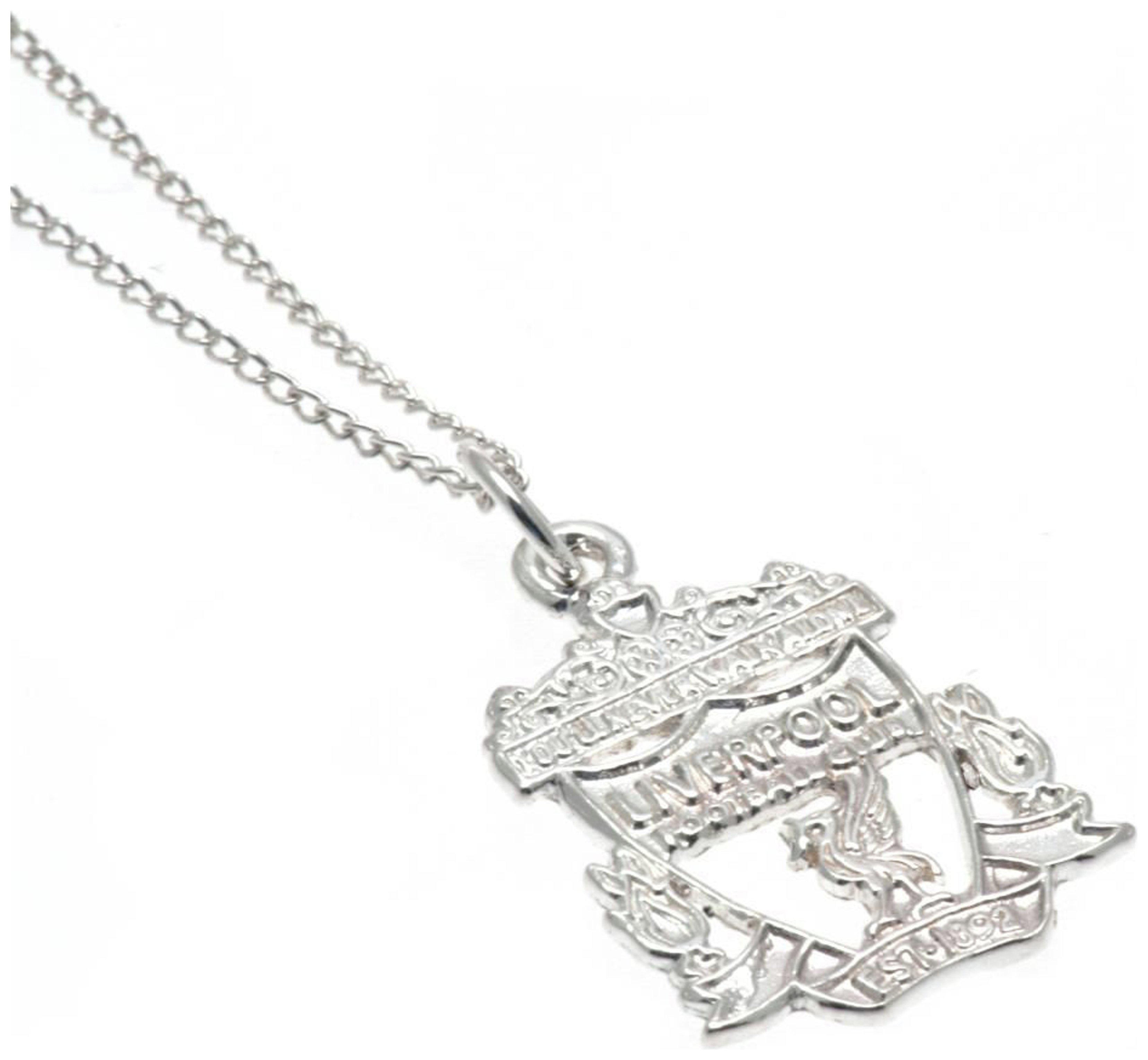 Sterling Silver Liverpool FC Crest Pendant