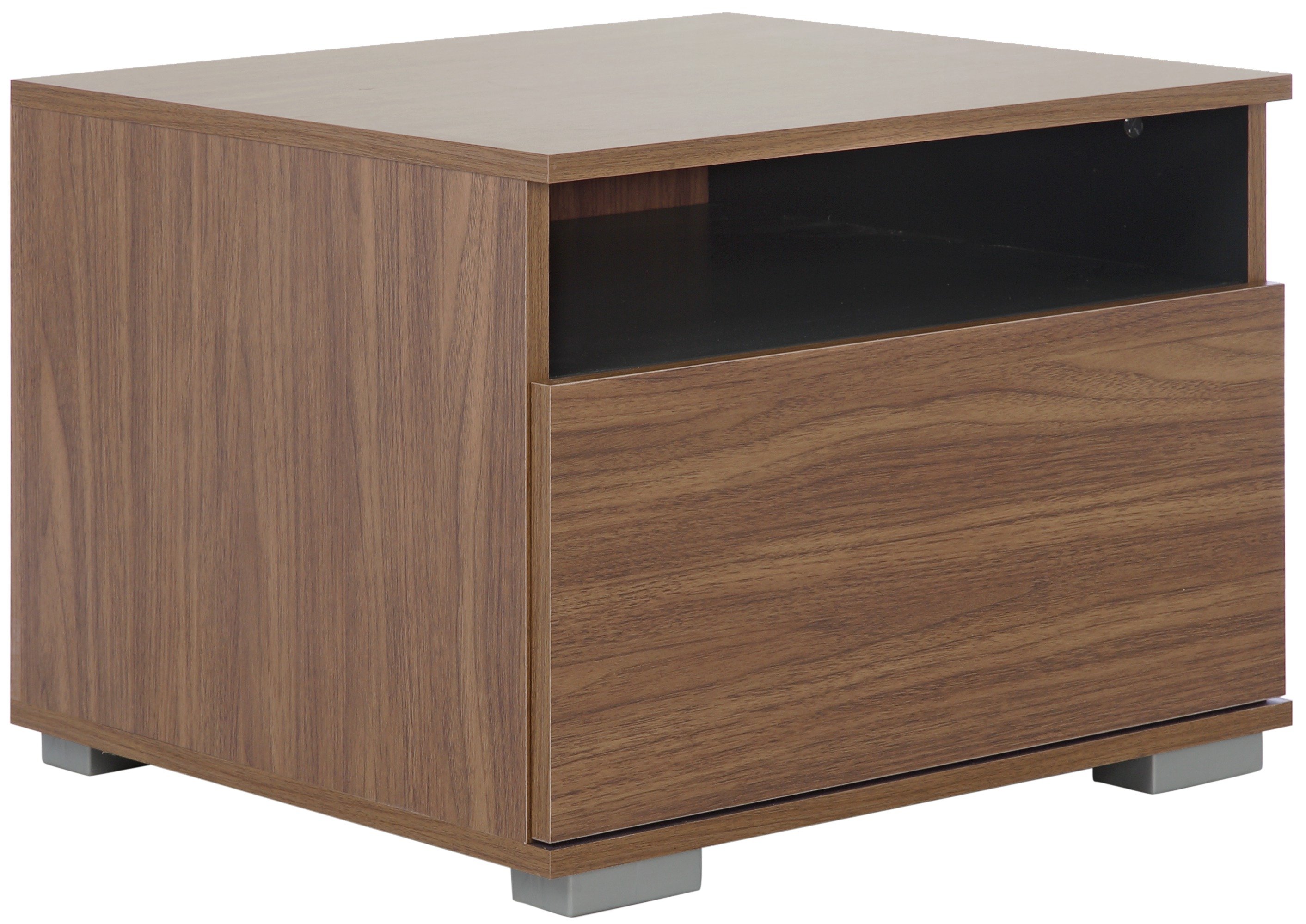 Argos Home Modular Large Base Cabinet - Walnut / Graphite