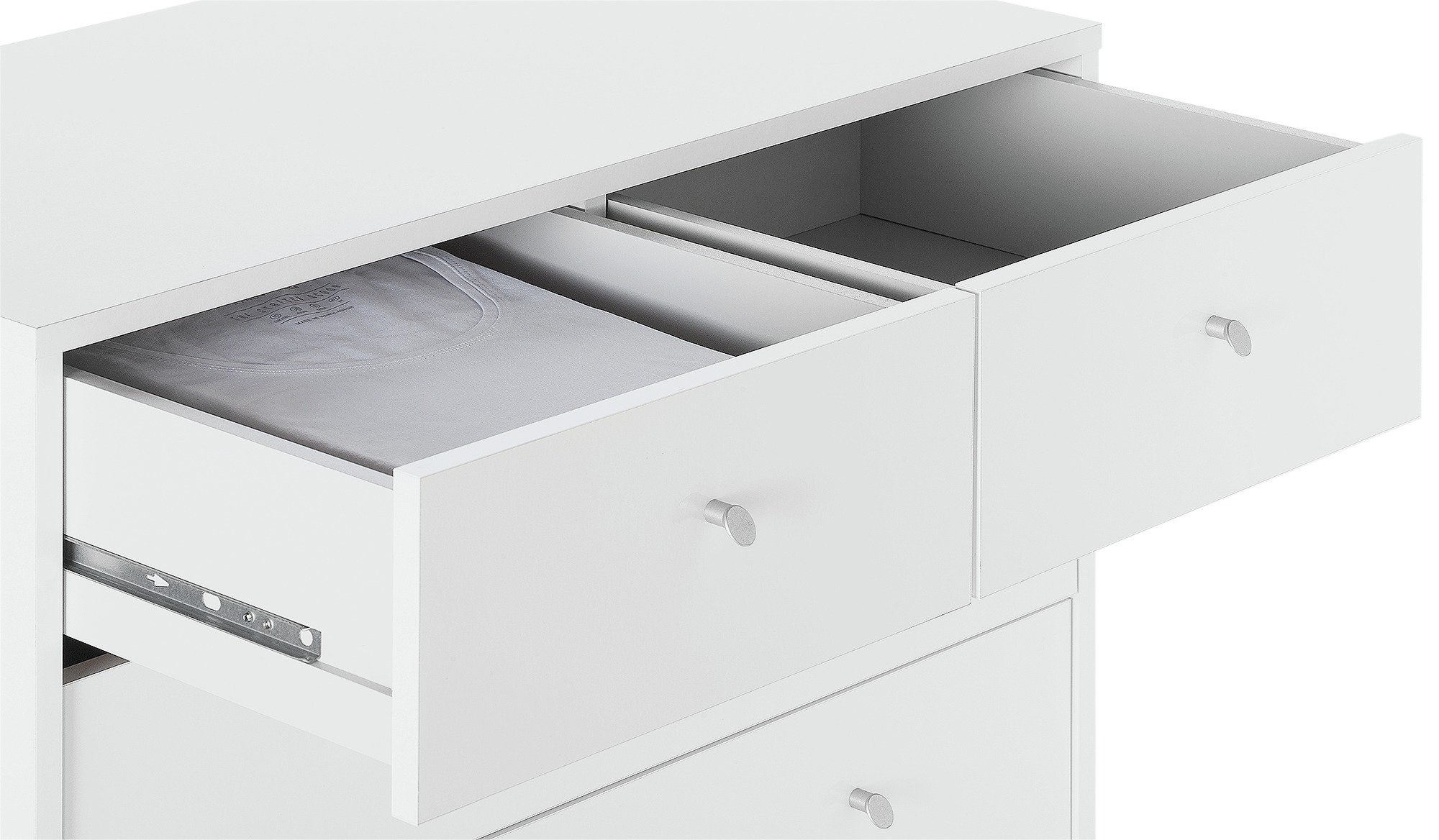 Argos Home Malibu White Gloss 5+2 Chest of Drawers Reviews