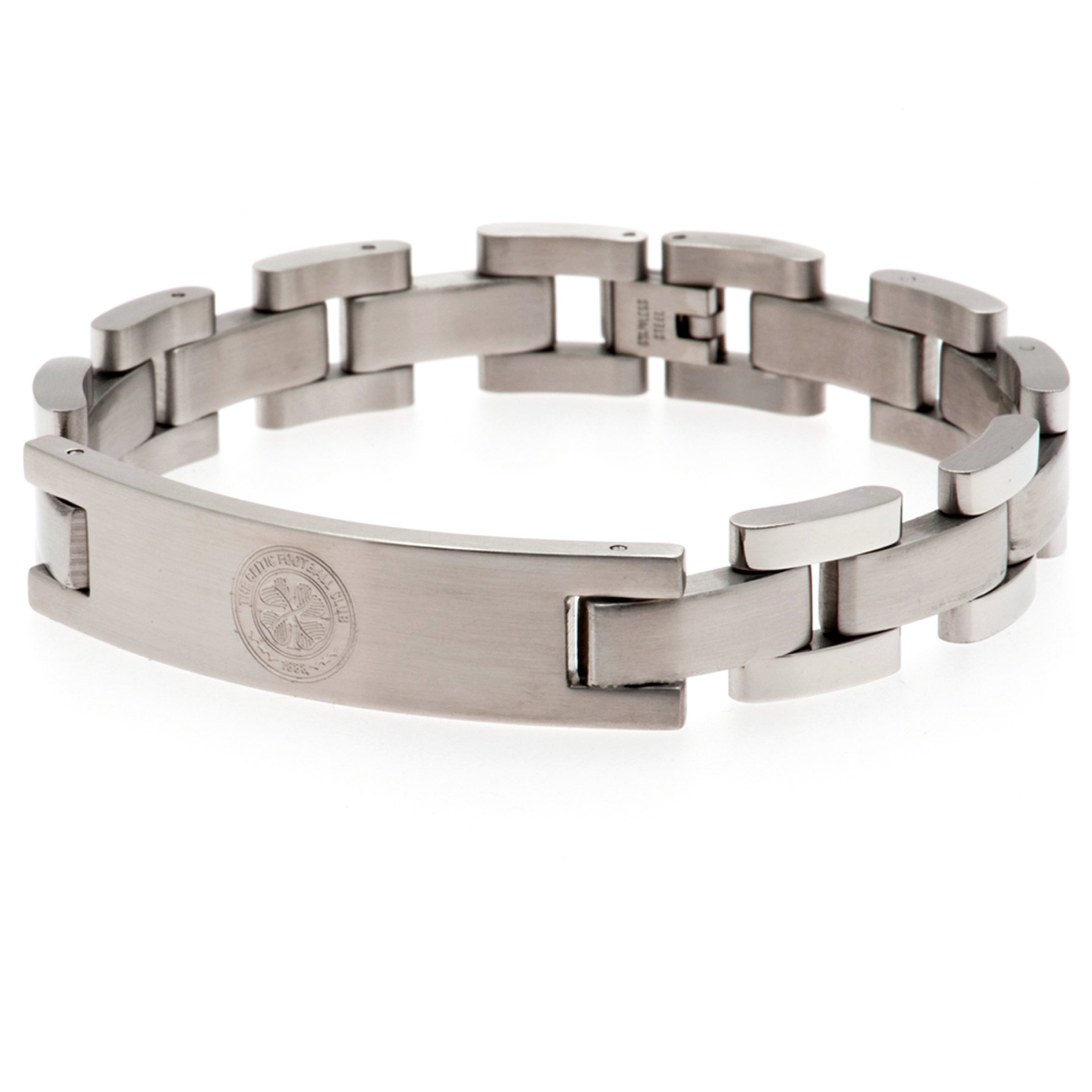 Stainless Steel Celtic FC Crest Bracelet