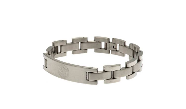 Stainless Steel Leicester City Crest Bracelet