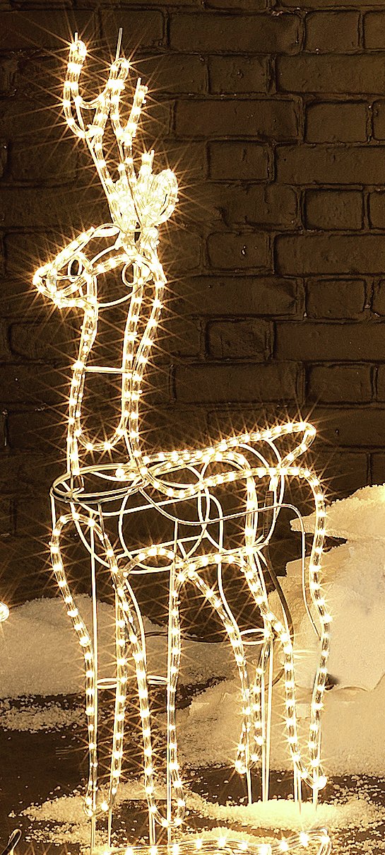 3D Light Up Static Reindeer