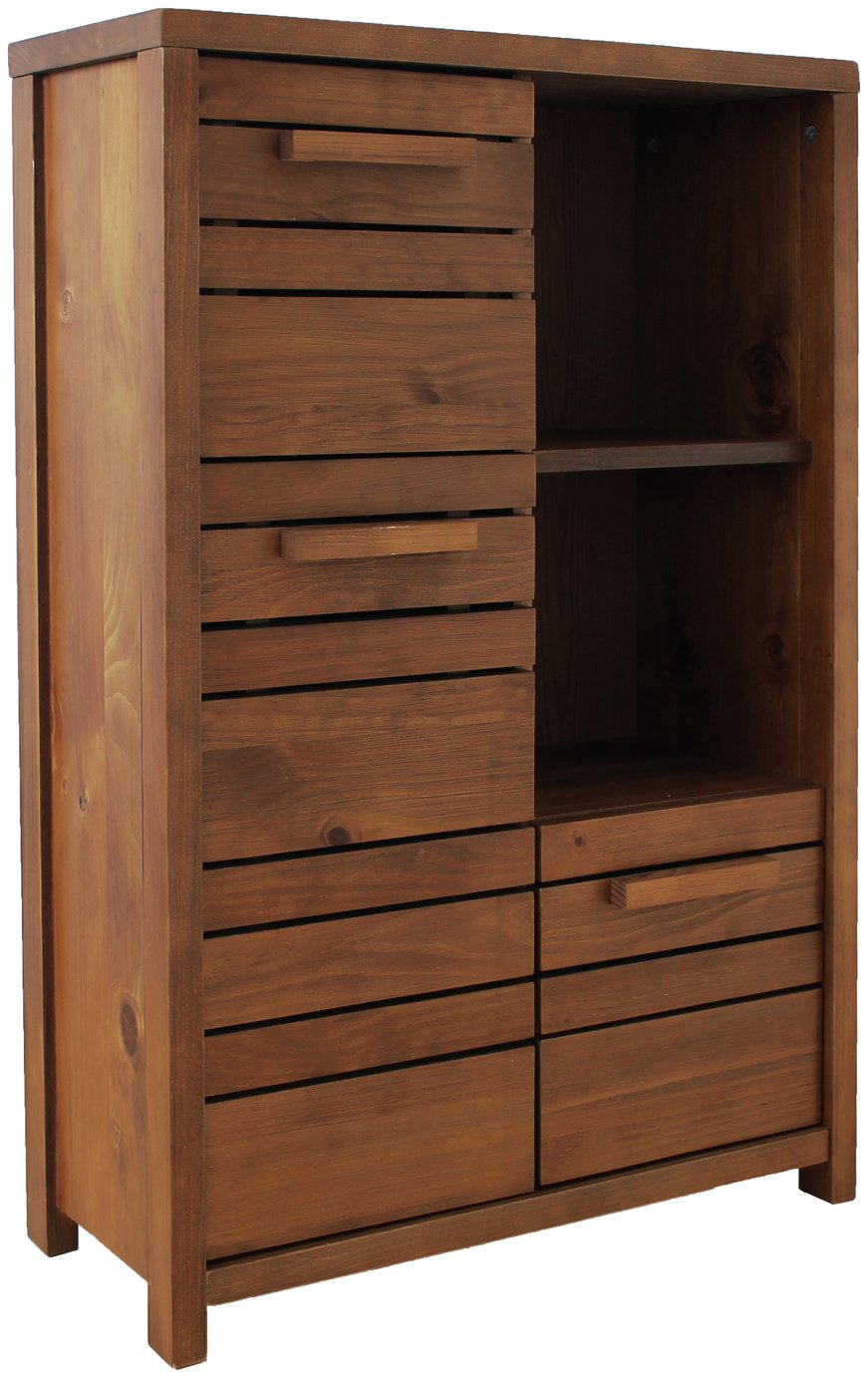 Argos Home Cranbrook Solid Pine Console Storage Cabinet
