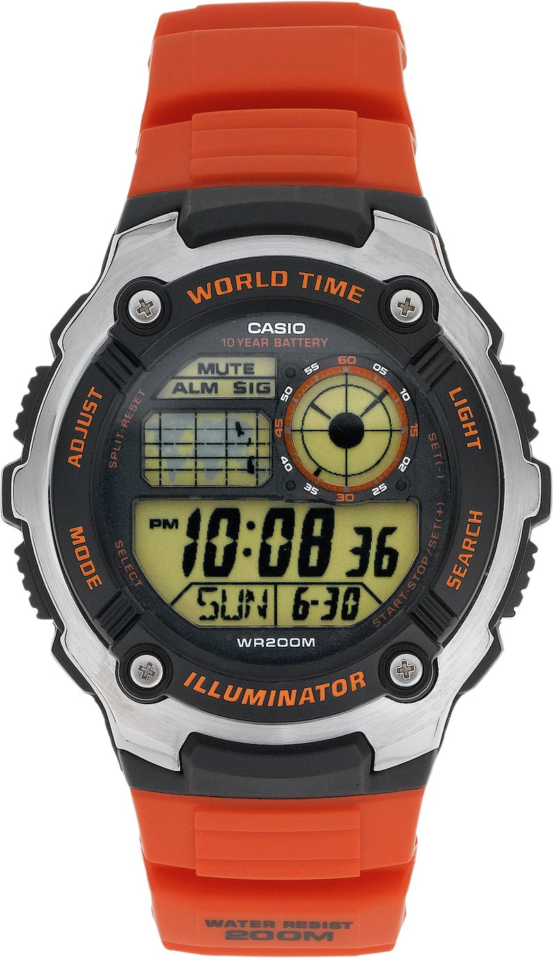 Argos casio world time watch best sale