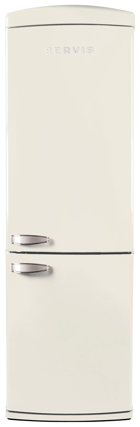 Servis C60185NFC Retro Fridge Freezer - Cream