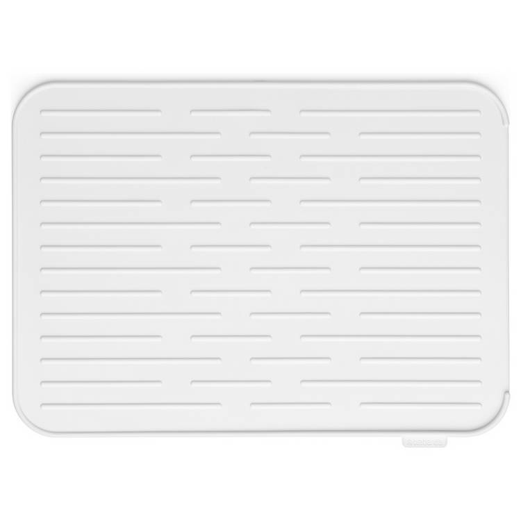Brabantia Silicone Dish Drying Mat - Light Grey 0