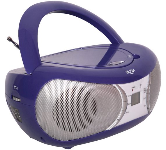 Buy Bush Bluetooth Boombox - Purple at Argos.co.uk - Your Online Shop ...