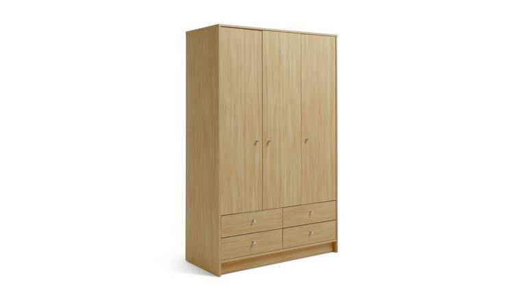 Pine store wardrobes argos