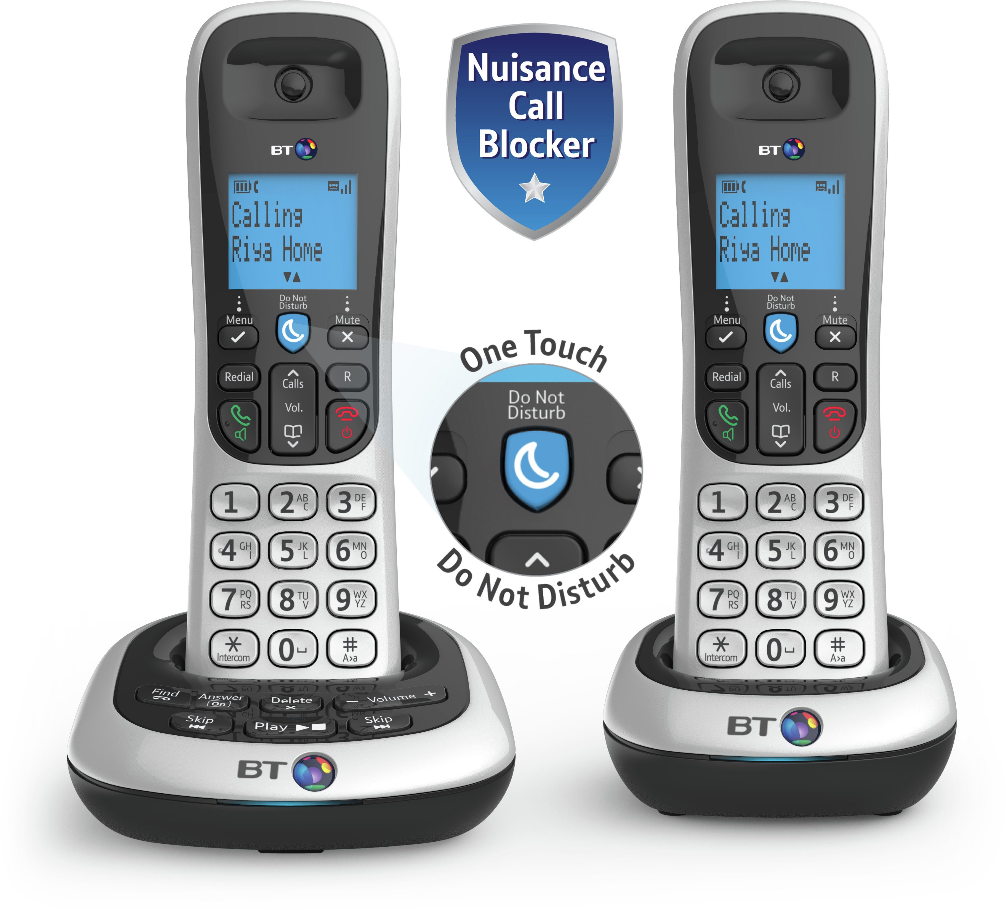 BT 2700 Cordless Telephone with Answer Machine - Twin