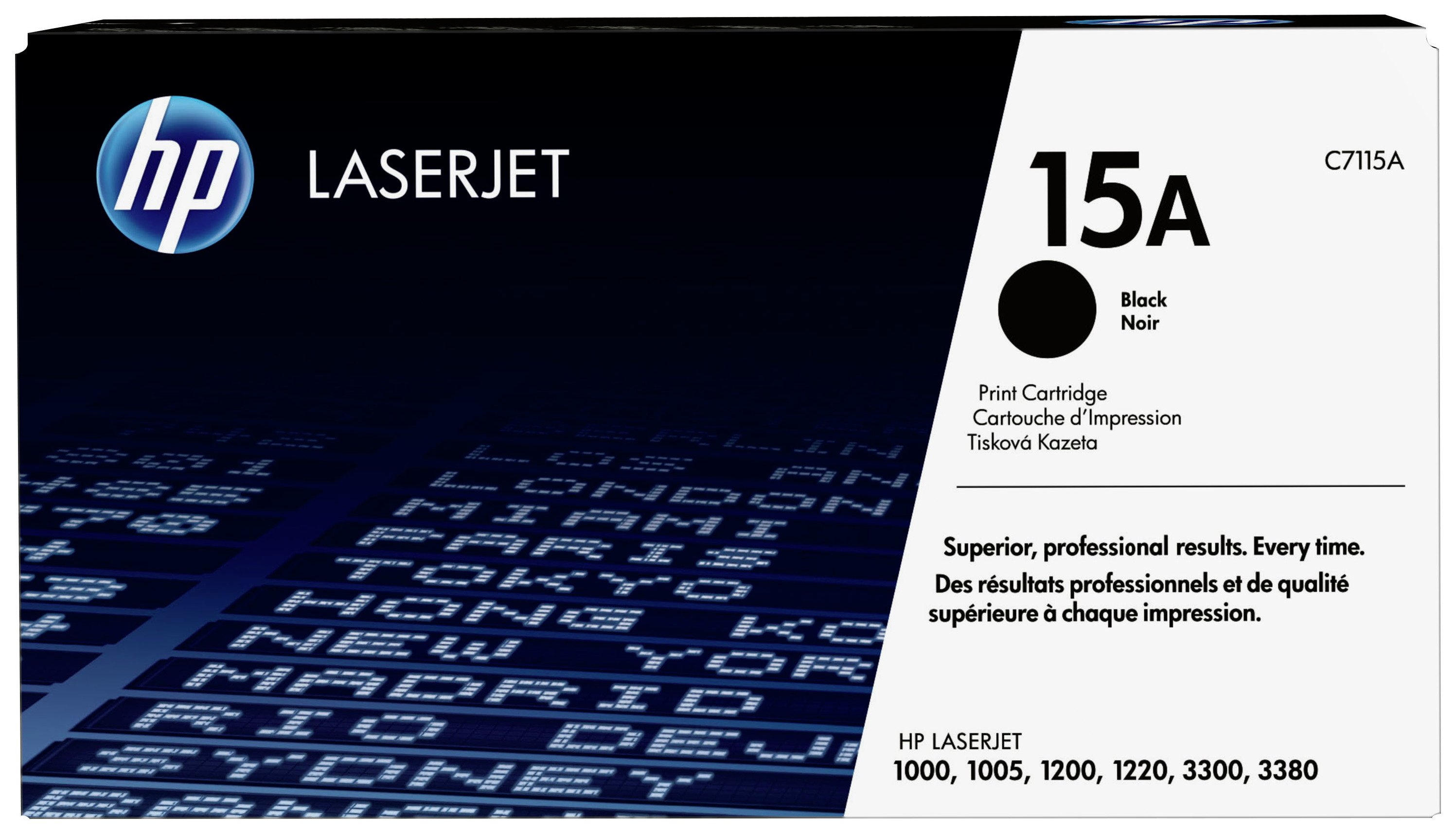 HP 15A C7115A Original Black LaserJet Toner Cartridge