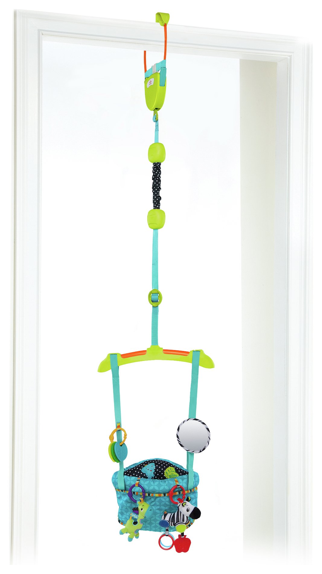 The Bright Starts Bounce 'n' Spring Deluxe Door Jumper. Review