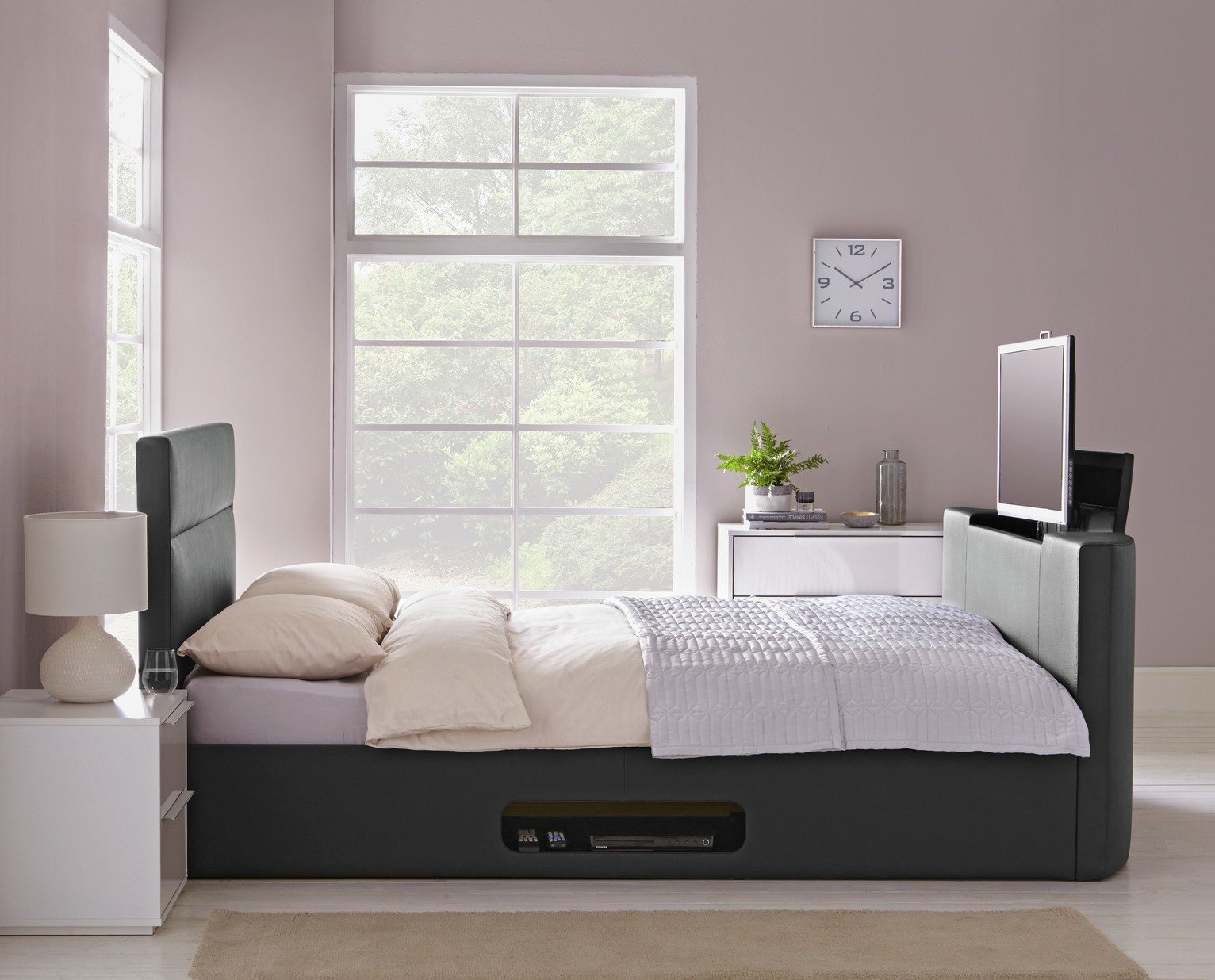 Argos Home Gemini Kingsize TV Bed Frame Review