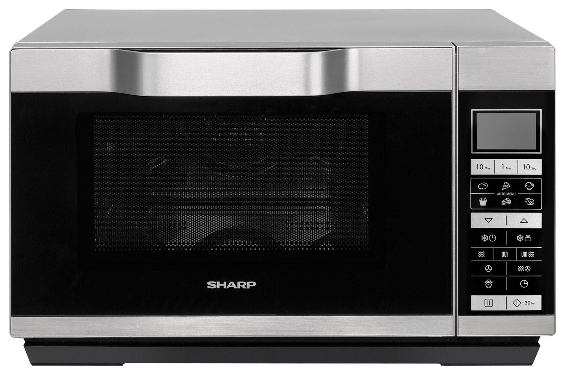 Sharp 900W Combination Flatbed Microwave R861 - Silver