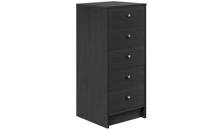 Black on sale tallboy drawers