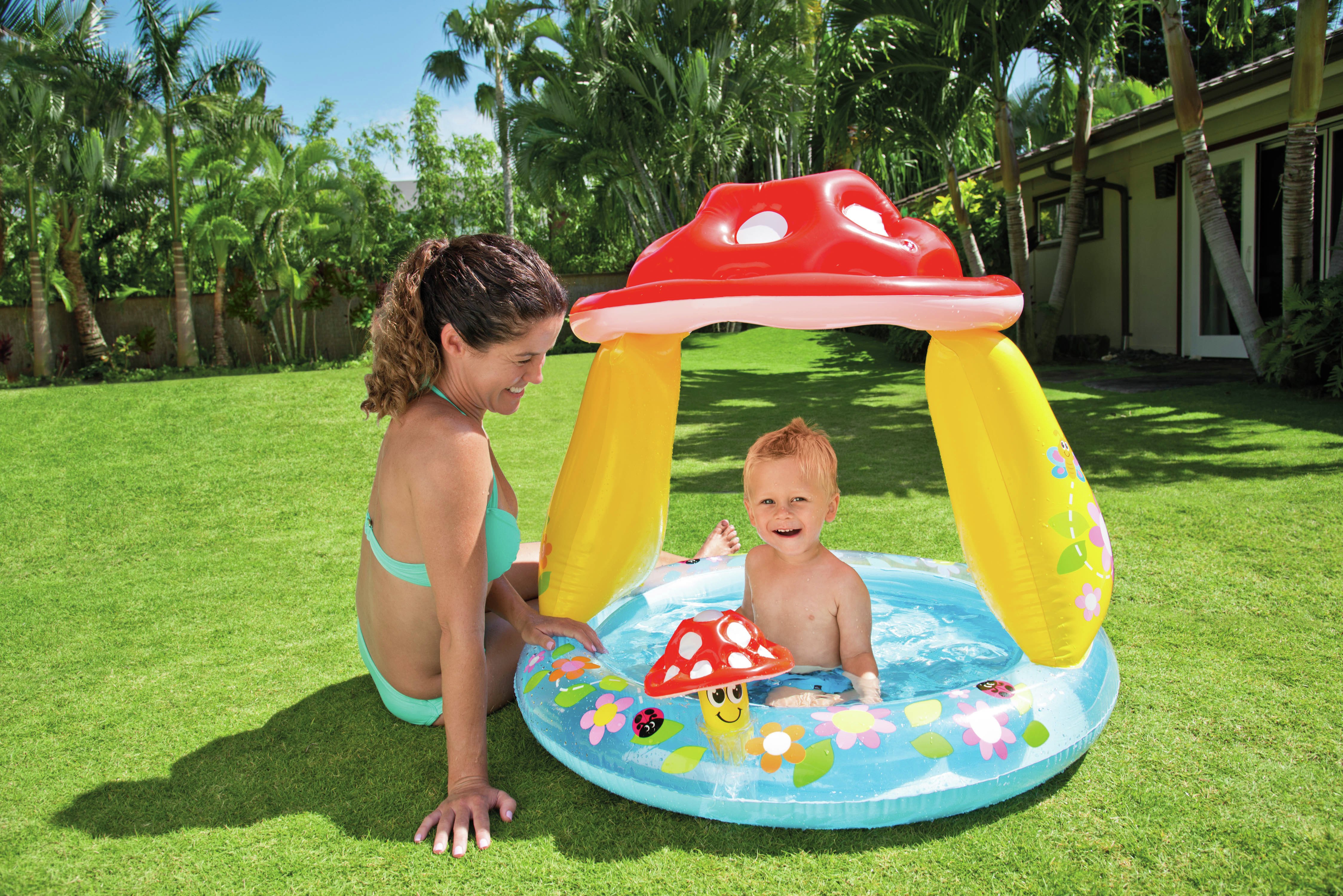 Intex Mushroom Baby Pool - 3.5ft - 45 Litres