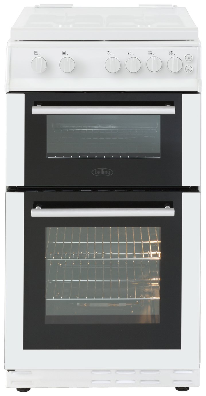 Belling FS50GTCL Gas Cooker - White