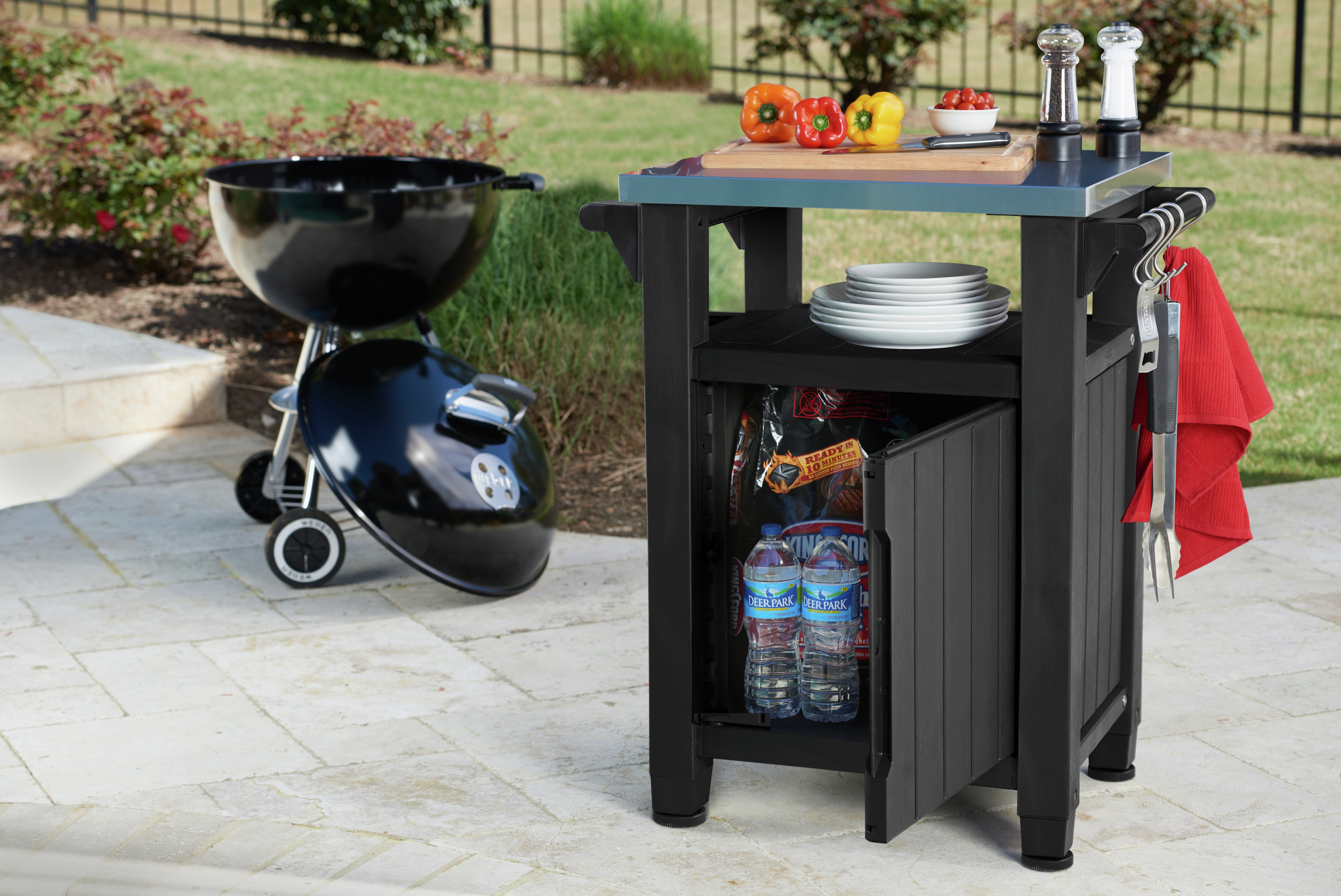 Keter Unity BBQ Table at Argos Reviews