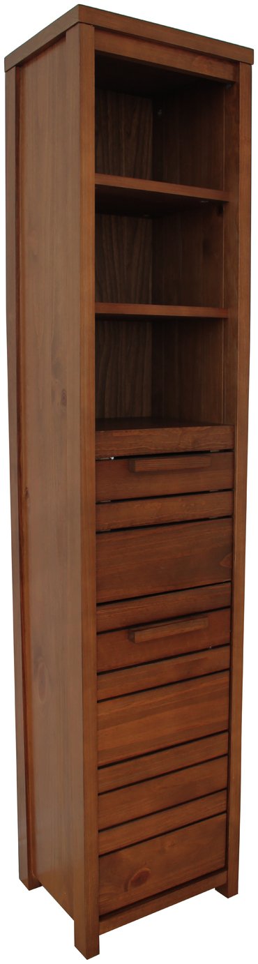 Argos Home Cranbrook Solid Pine Tall Cabinet