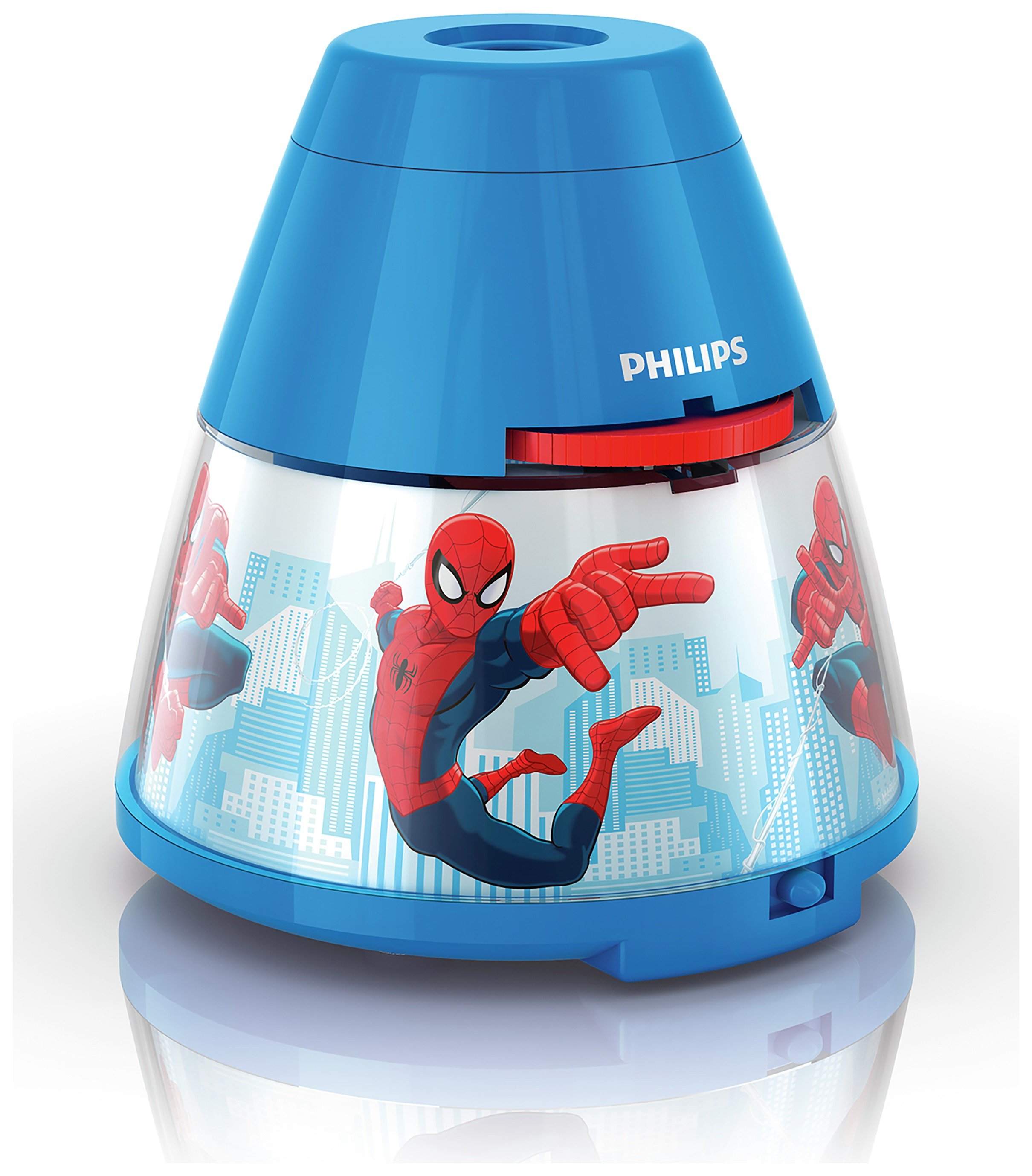 Philips Marvel Spider-Man LED Projector - Red