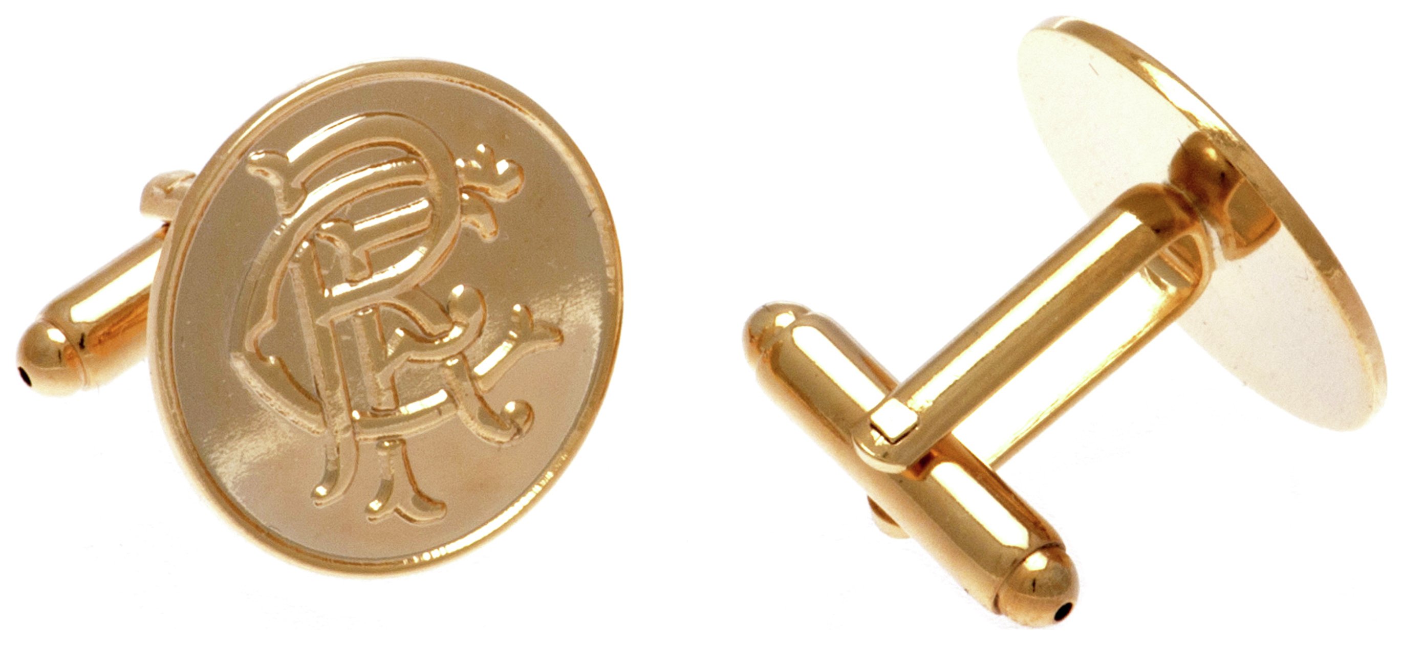 Gold Plated Rangers Cufflinks. review