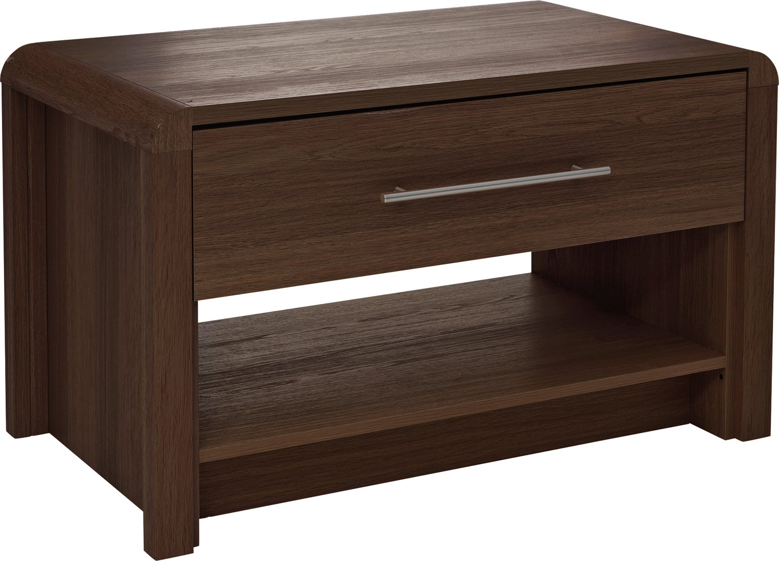 Argos Home Elford 1 Drawer Coffee Table - Walnut Effect