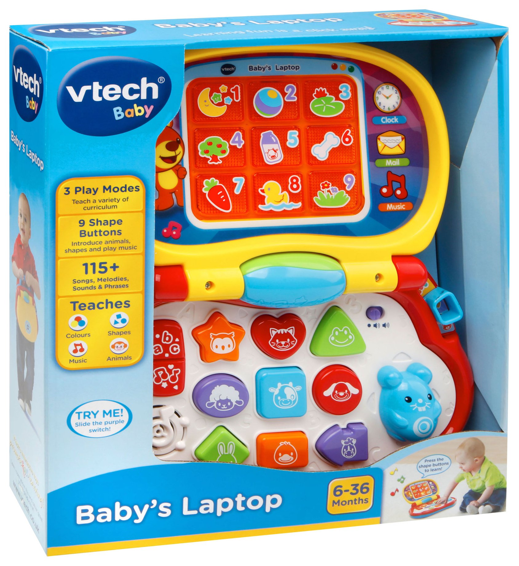 vtech baby laptop argos