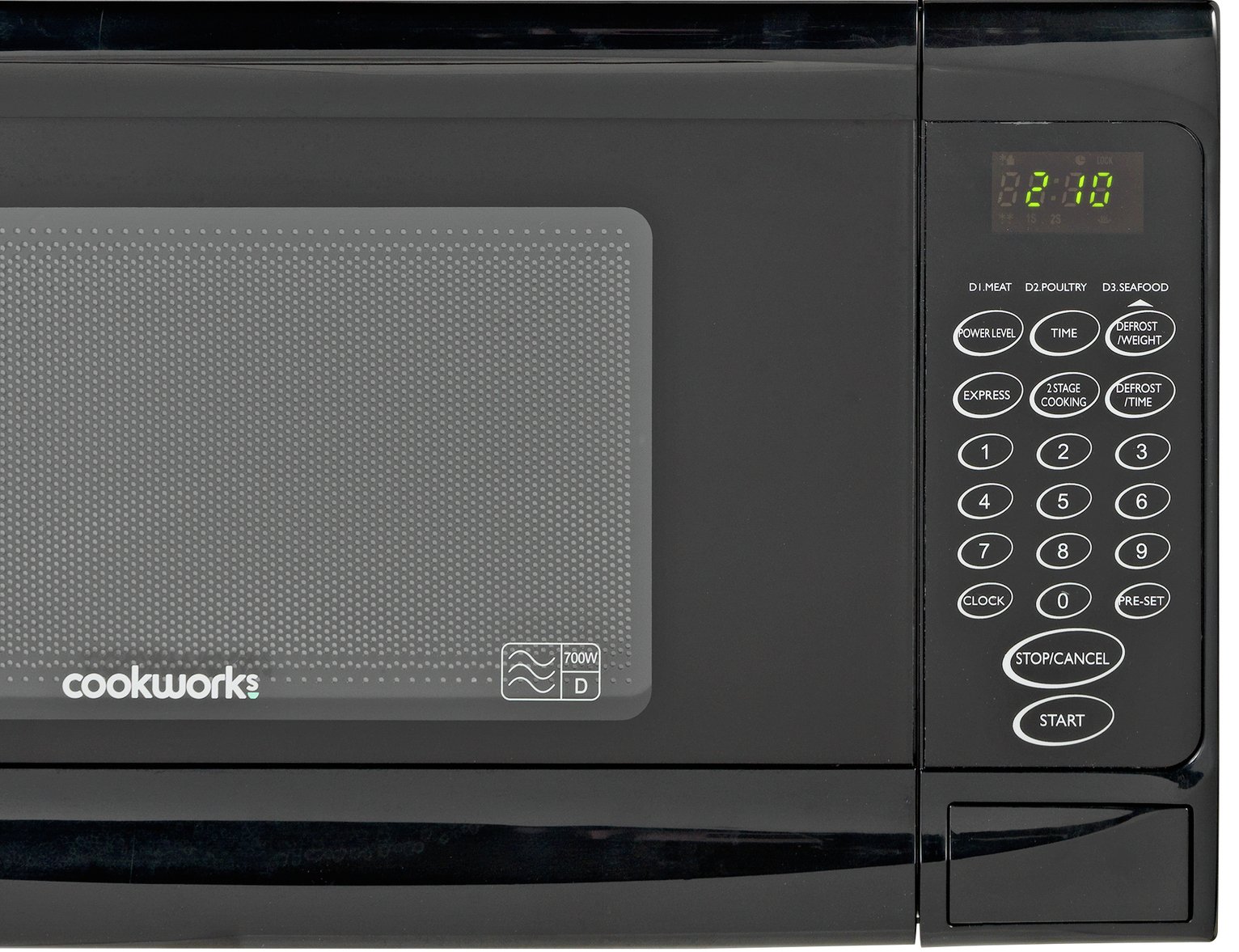 Cookworks Touch Microwave EM7 17L 700W Solo Reviews