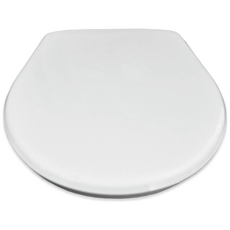 Bemis Upton Toilet Seat with Ultra-Fix - White 0