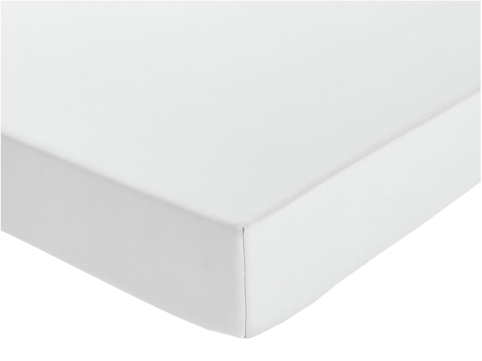 Argos Home 100% Cotton White Ex Deep Ftd Sheet - Superking