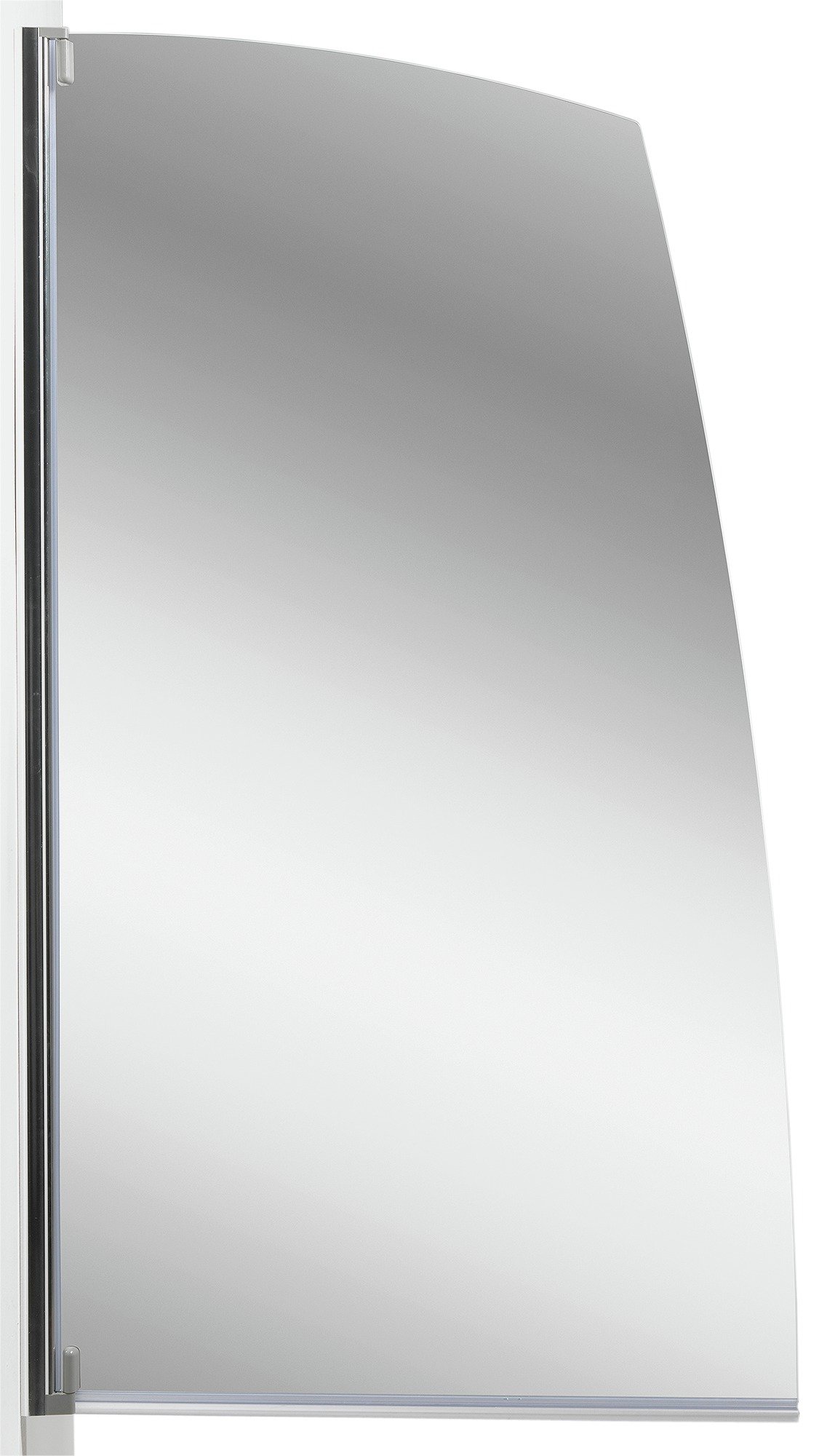 Aqualux Half Framed Silver Sail Bath & Shower Screen Reviews