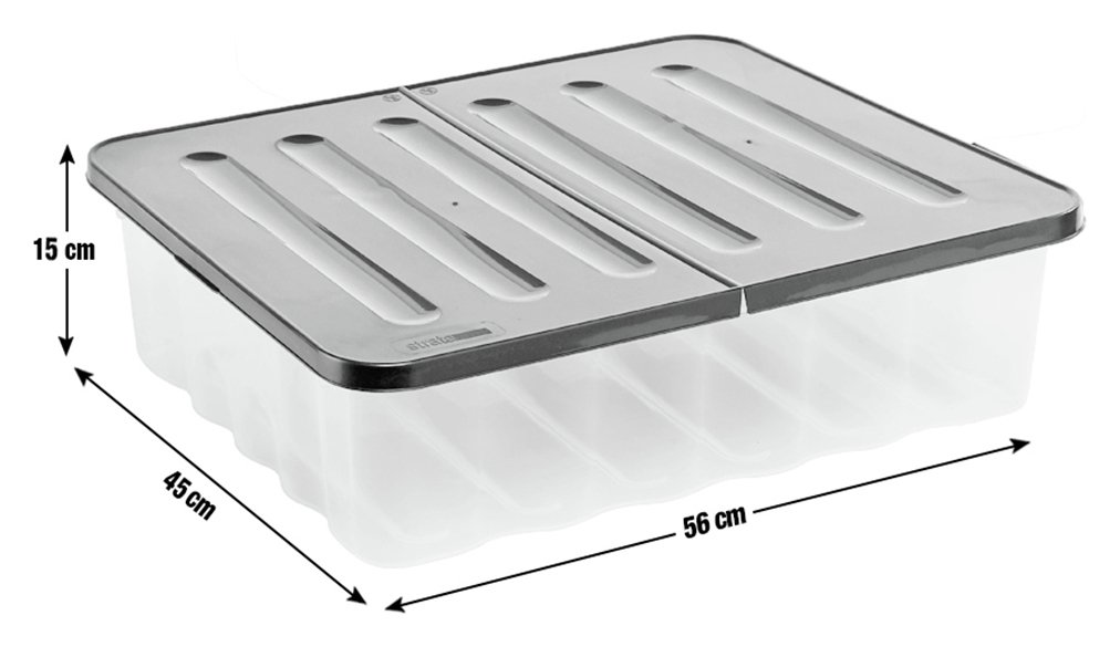 Argos Home Set of 2 Supa Nova 30L Underbed Storage Boxes Reviews