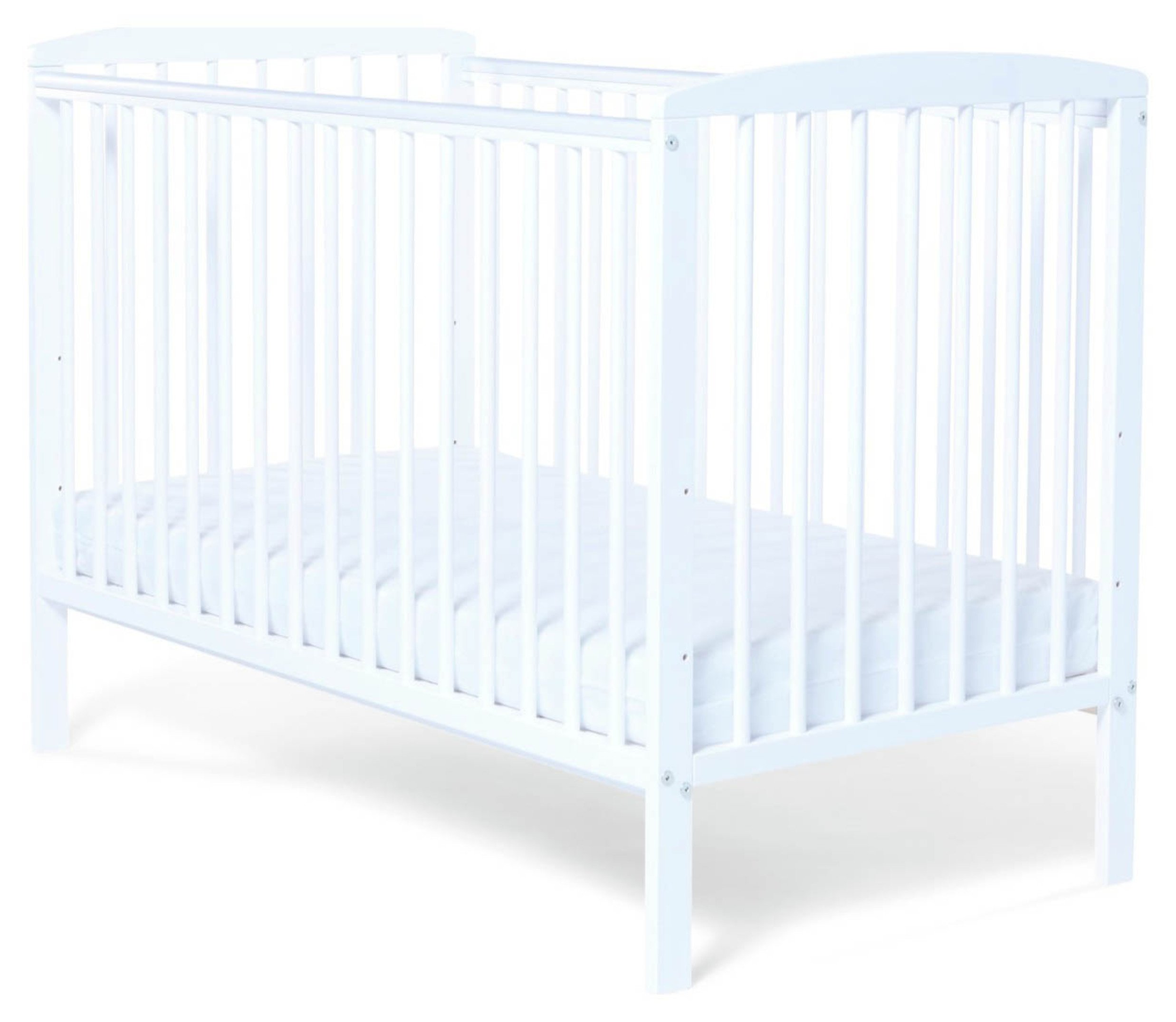 Baby Elegance Starlight Cot - White