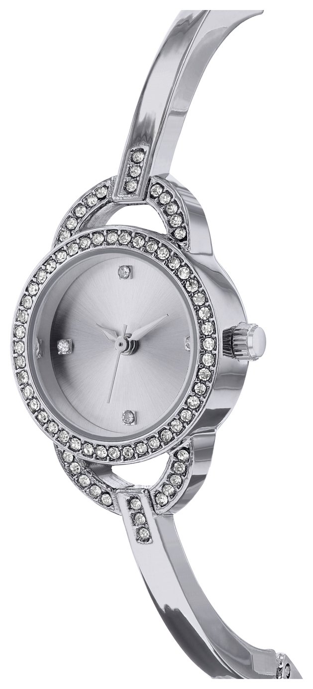 Spirit Ladies Silver Coloured Bange Watch & Bracelet Set Review