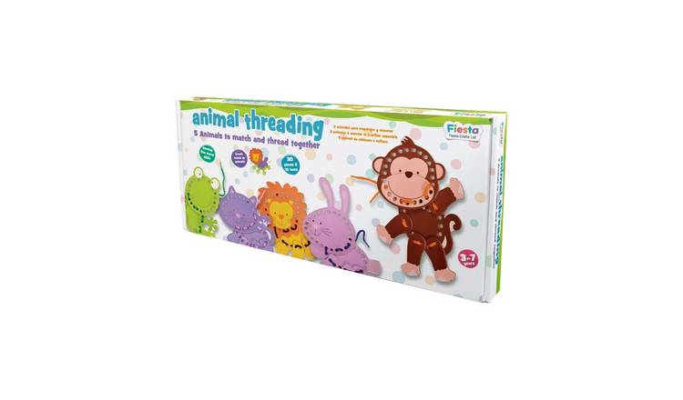 Fiesta Crafts Animal Threading - 3 Years +