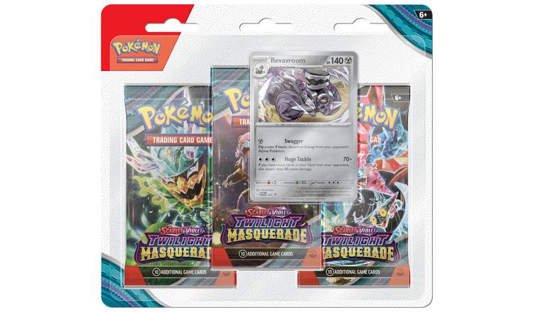 Pokemon TCG: Scarlet & Violet 6 - Twilight Masquerade-3-Pack