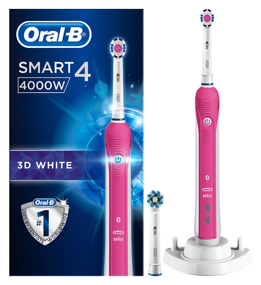 Oral-B Smart 4 4000 Electric Toothbrush - Whitening