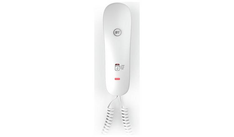BT Duet 210 Corded Wall Mountable Telephone - Single