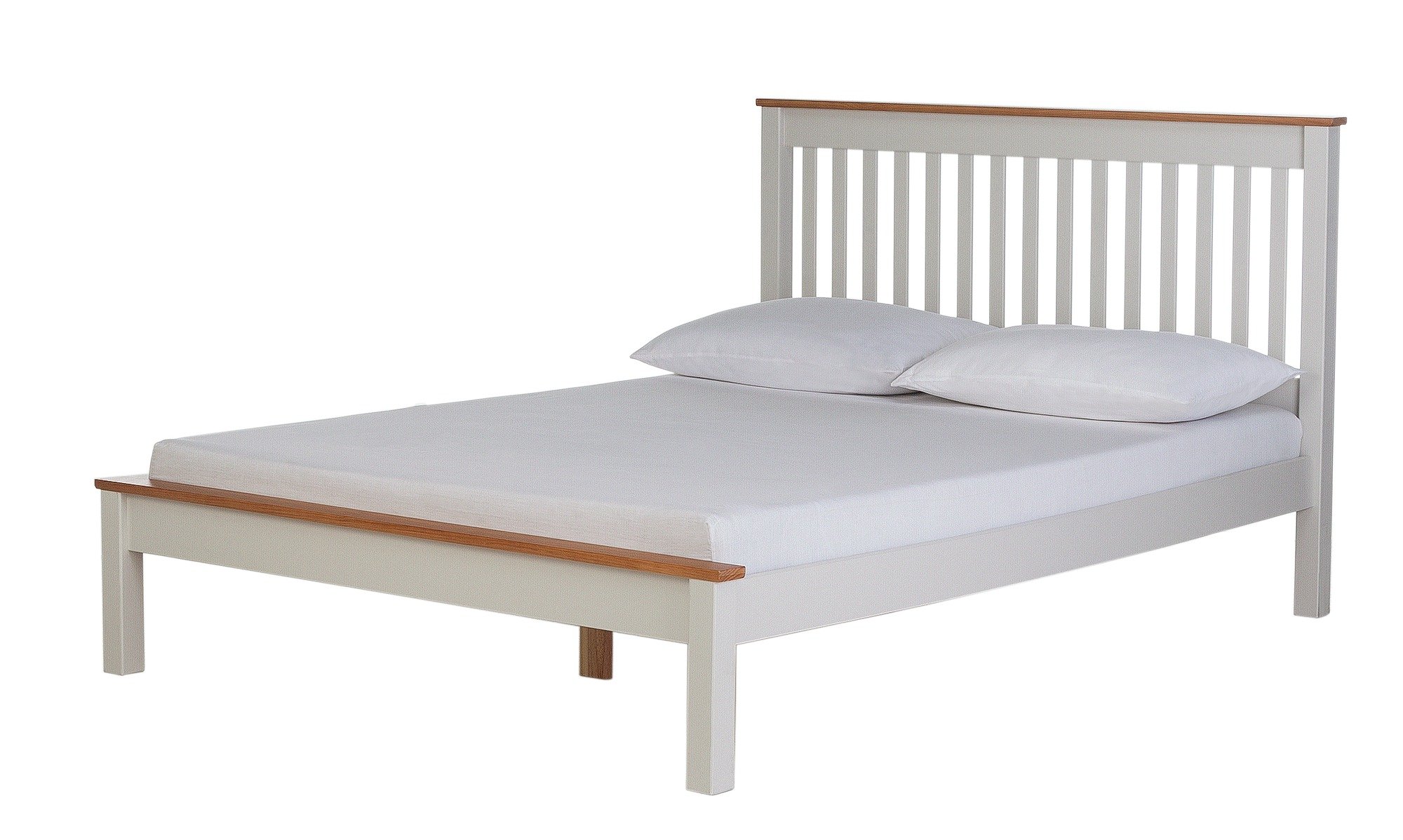 Argos Home Aspley Double Bed Frame - Two Tone