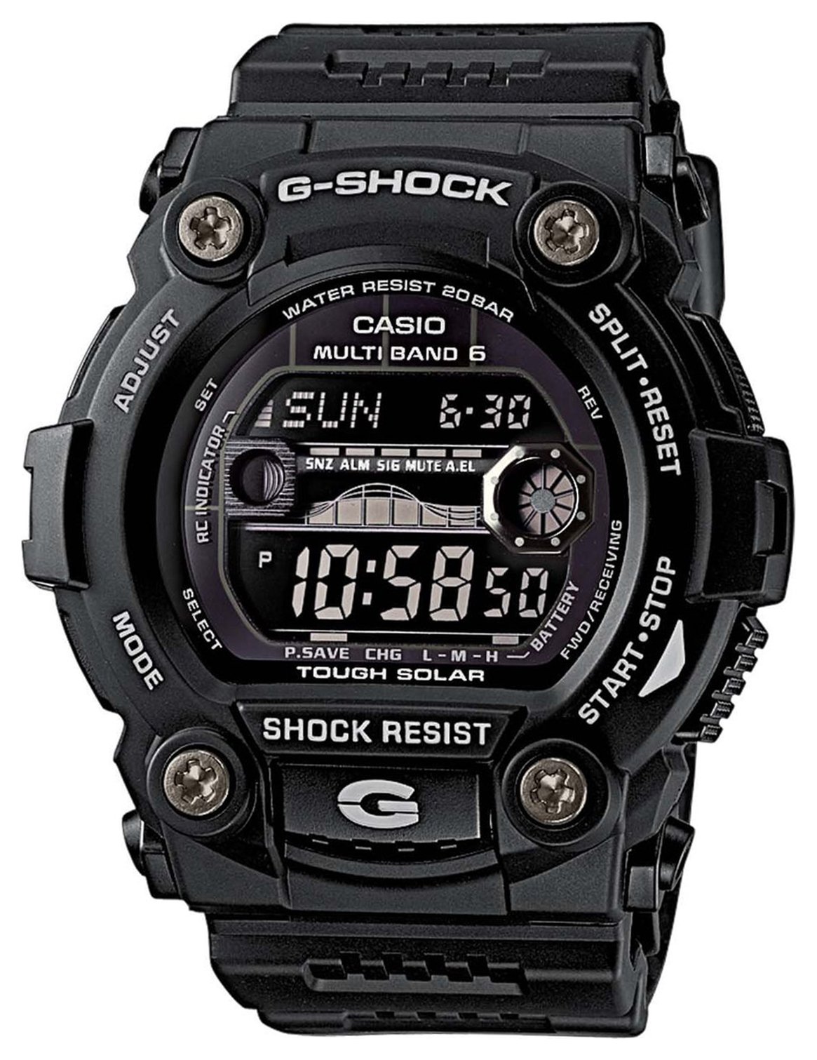 Casio Men's G-Shock Black Resin StrapWatch