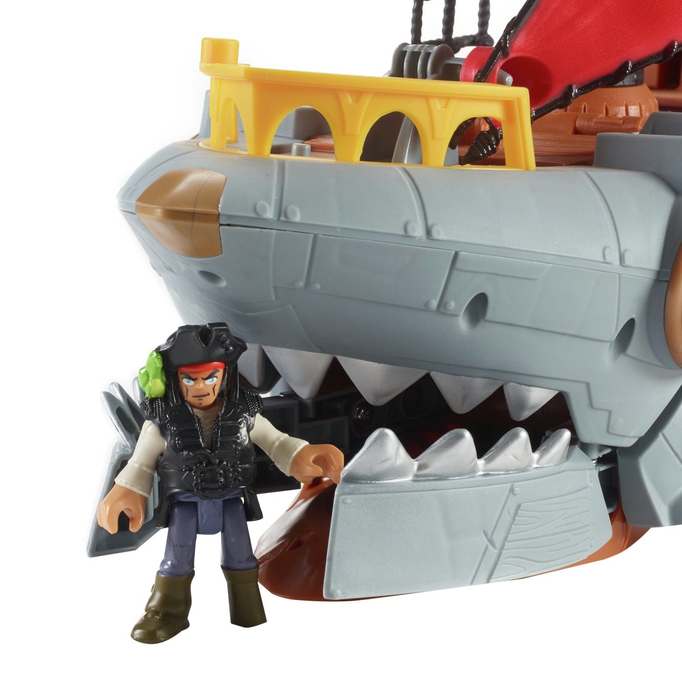 imaginext shark bite ship