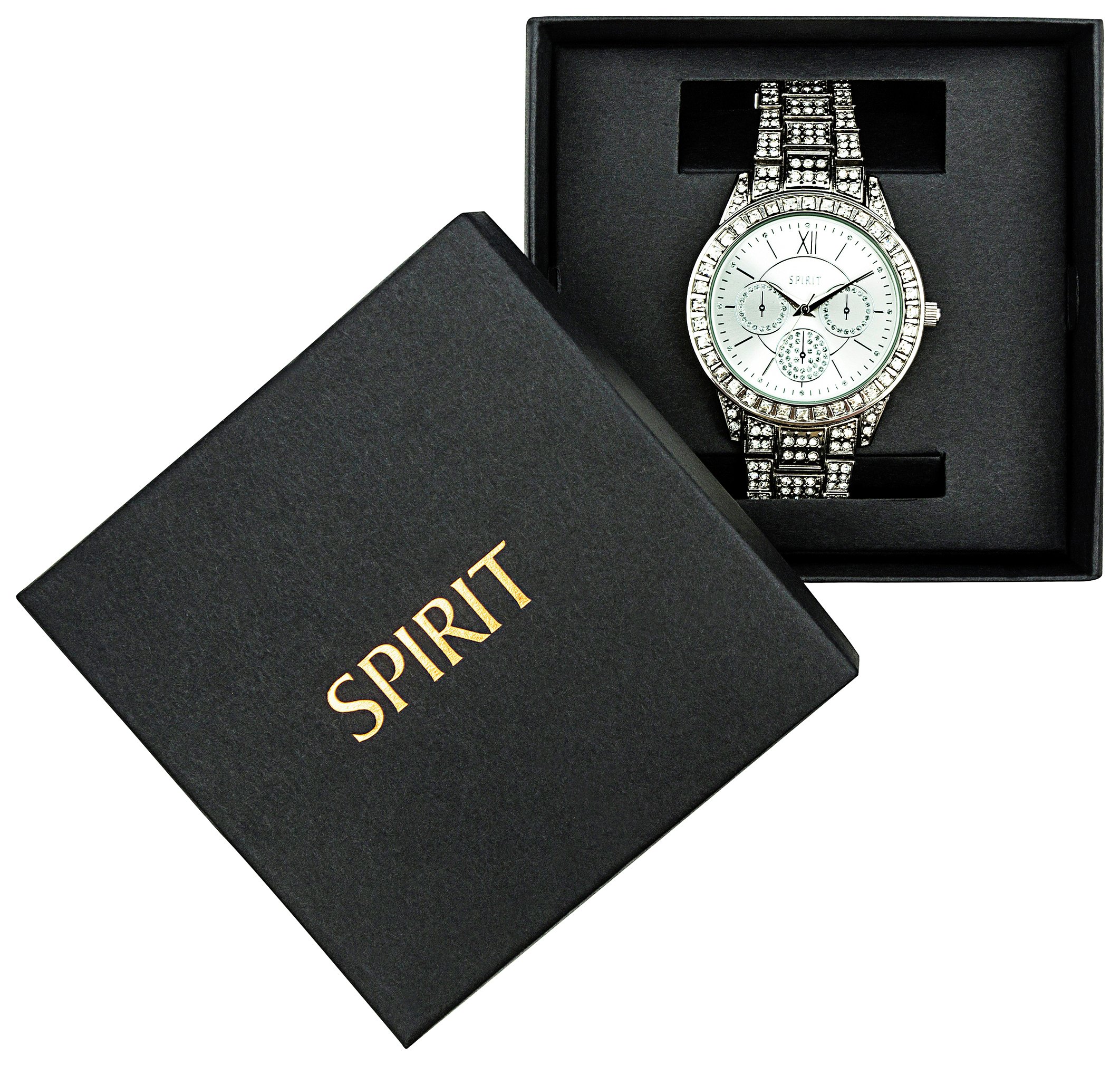 Spirit Lux Ladies Silver Stone Set Bracelet Watch Review