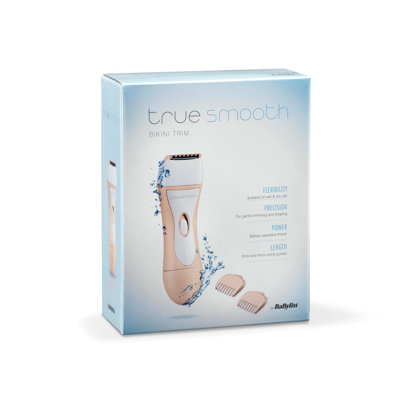 babyliss true smooth bikini trimmer