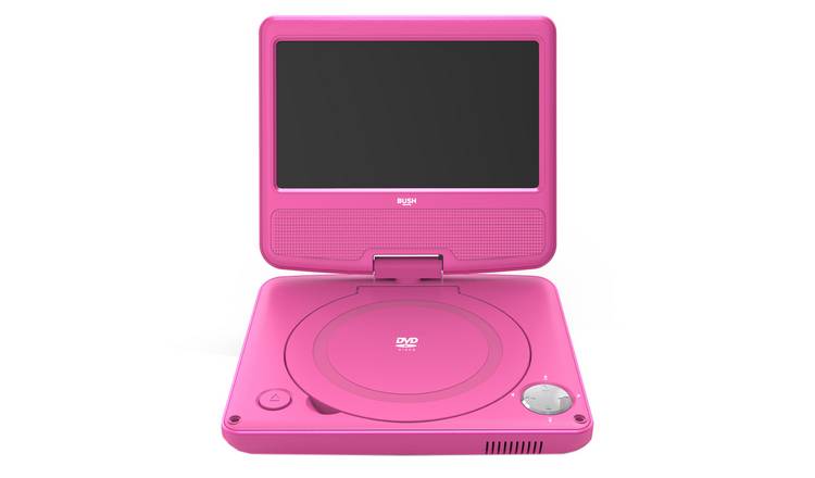 Buy Bush 7 Inch Portable In Car Dvd Player Pink Portable Dvd