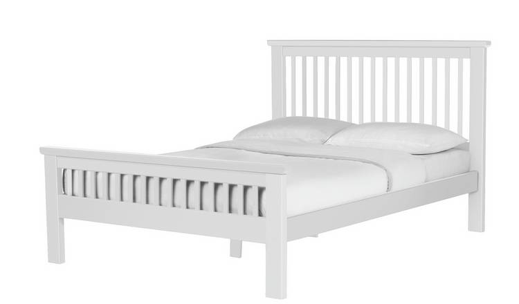 Argos Home Aubrey Kingsize Bed Frame - White