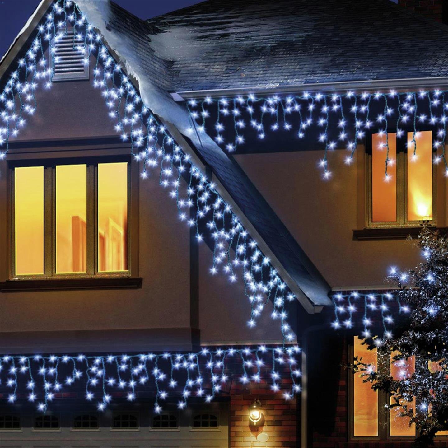 Argos 480 LED Snowing Icicle Christmas Lights Reviews