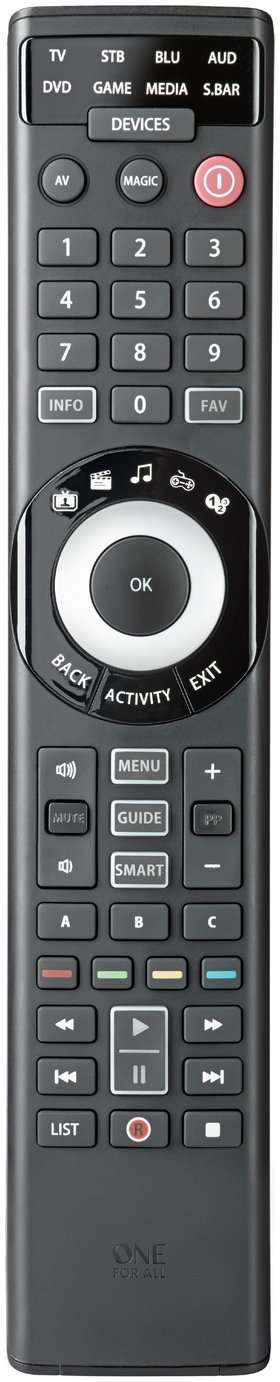 One For All 8 Way Universal Smart Remote Control