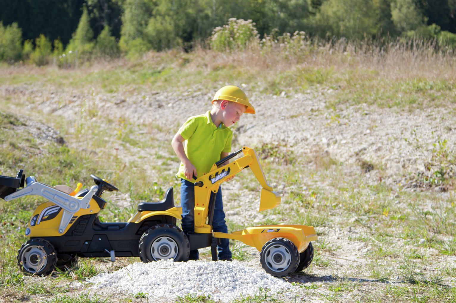 argos ride on digger