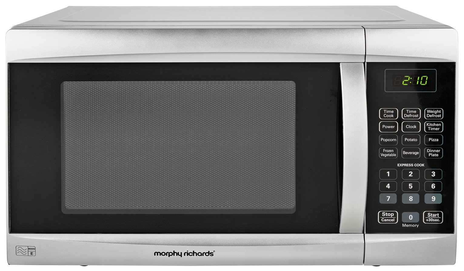 Morphy Richards - Touch Microwave - EM823AGS 800W -Silver Review
