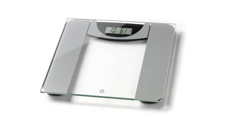 Buy Ww Ultra Slim Glass Precision Bathroom Scale Silver Bathroom Scales Argos